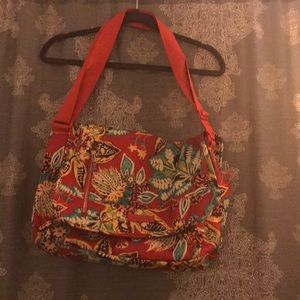 Vera Bradley Messenger Bag in Rumba